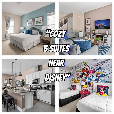 5-Suite Disney Escape: Minutes From The Magic